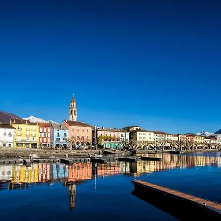 Ascona: Residenza Sabrina,app 2.5 Locali E Piscina *